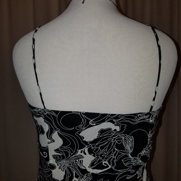 HueVA Black and White with polka dots dress sz 12 - Picture 5 of 5